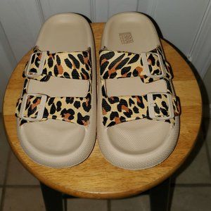 Leopard Print Sandals